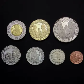 Santa Ysabel set 7 coins (1+5+10+25+50 cents+1+5 dollars), 2012, Uncirculated, UNC, Collection, Real Original Genuine coins
Santa Ysabel set 7 coins (1+5+10+25+50 cents+1+5 dollars), 2012, Uncirculated, UNC, Collection, Real Original Genuine coins