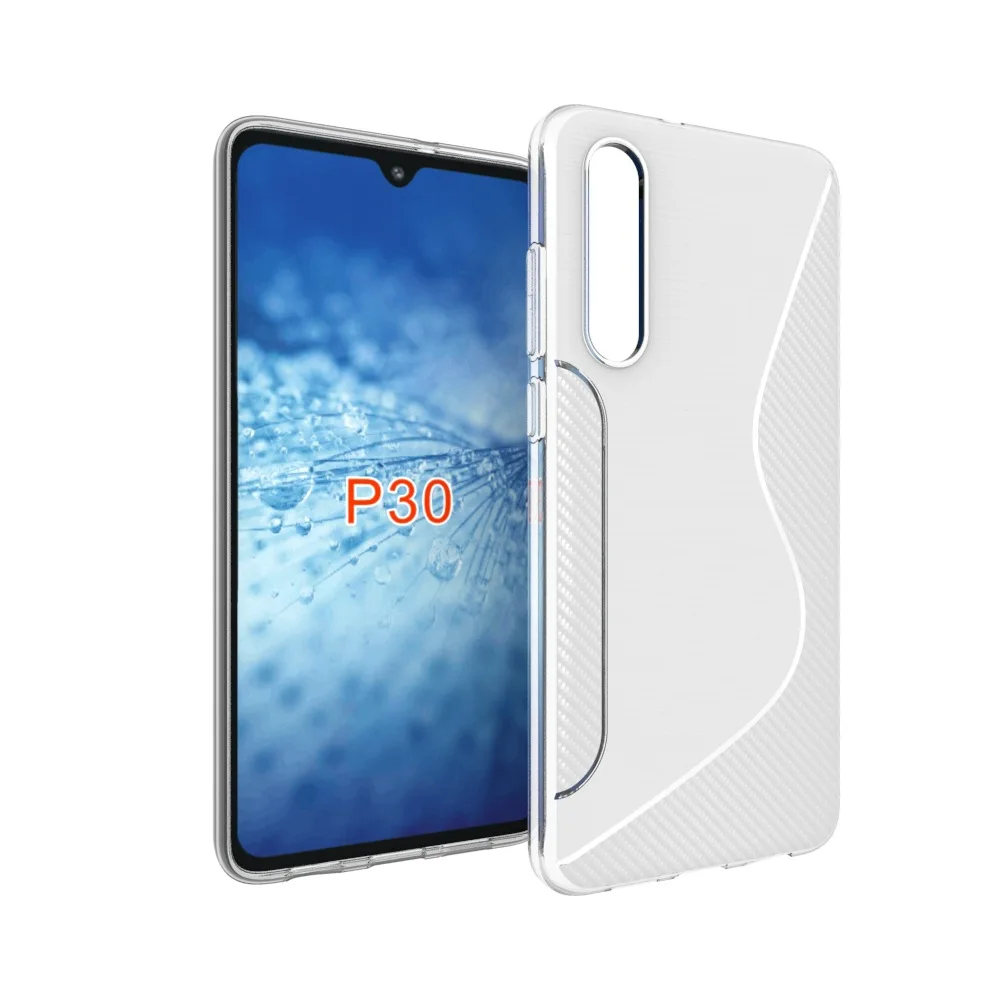 Мягкий чехол накладка из ТПУ для Huawei P30 Lite Pro 50 шт./лот бесплатная доставка|Бамперы|
