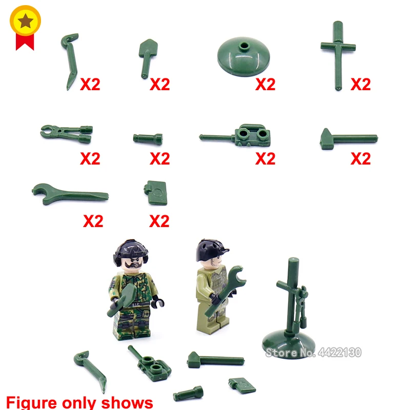 military Building Blocks army Special police dedicated tool Bombing Suit Compatible legoINGlys ww2 figures weapons DIY MOC toys
military Building Blocks army Special police dedicated tool Bombing Suit Compatible legoINGlys ww2 figures weapons DIY MOC toys