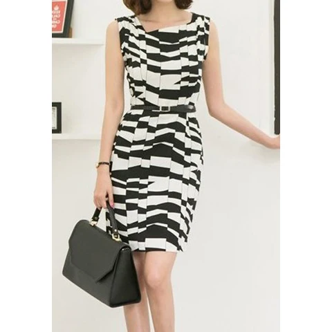 Rosegal Chiffon Mini Sexy Slim Dress Women Casual Straight Sleeveless Beam Waist Packet Buttock Pattern Formal Dress On Sale 
Rosegal Chiffon Mini Sexy Slim Dress Women Casual Straight Sleeveless Beam Waist Packet Buttock Pattern Formal Dress On Sale