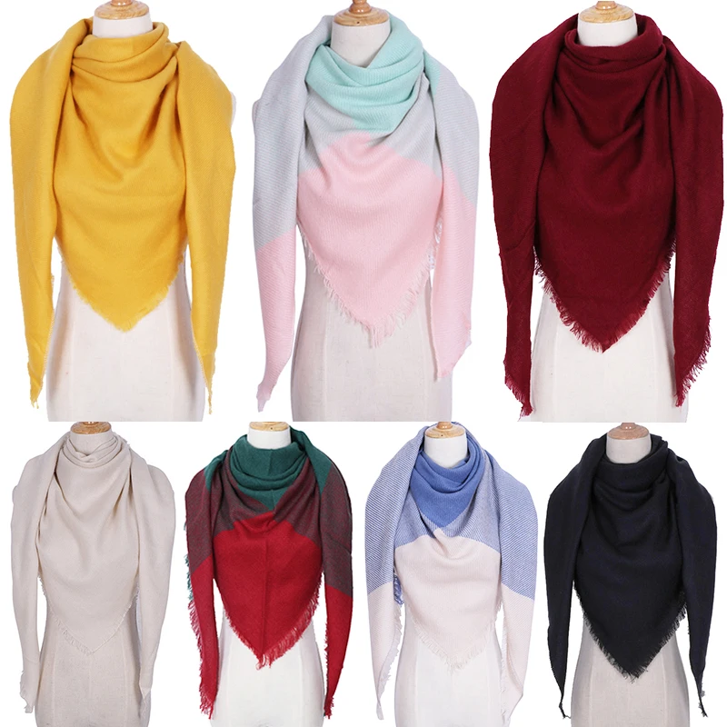 1PC Winter Scarf Solid Color Soft Comfortable Shawl Cashmere Valentines Gift Girls Graceful 18 Colors Warm Women's accessories
1PC Winter Scarf Solid Color Soft Comfortable Shawl Cashmere Valentines Gift Girls Graceful 18 Colors Warm Women's accessories