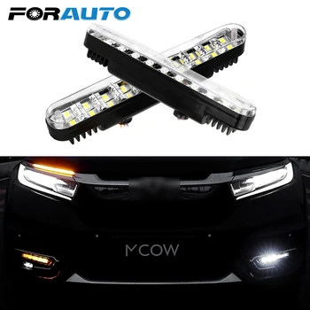FORAUTO 2 Pcs DRL DC 12V 30 SMD Car Daytime Running Lights Fog Lamp Bulb Amber Turn Signal Light Car-styling White Parking Lamp
FORAUTO 2 Pcs DRL DC 12V 30 SMD Car Daytime Running Lights Fog Lamp Bulb Amber Turn Signal Light Car-styling White Parking Lamp