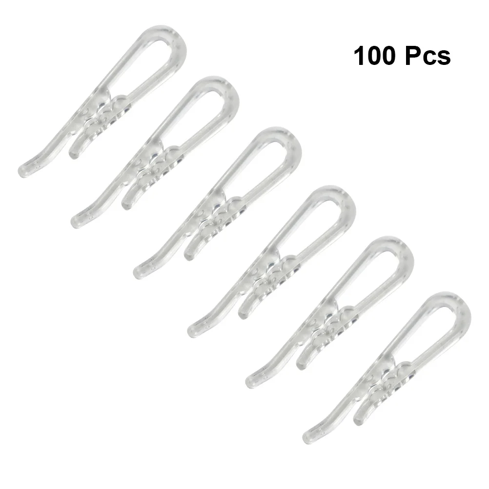 100pcs Plastic Transparent Clip Clear Multifunction Stockings Cloth Clip Toothed Clothespin for Shirt Bra Briefs Sock Pants
100pcs Plastic Transparent Clip Clear Multifunction Stockings Cloth Clip Toothed Clothespin for Shirt Bra Briefs Sock Pants