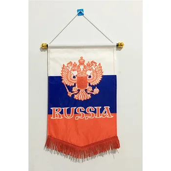 2018 Football World Cup Russia National Football 36cm*23cm Size Double Sides Christmas decorations Hanging Flag Banner Gifts
2018 Football World Cup Russia National Football 36cm*23cm Size Double Sides Christmas decorations Hanging Flag Banner Gifts