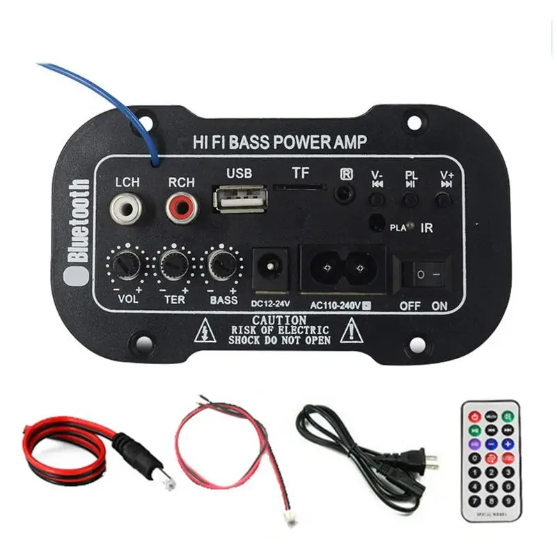 5 Inch Multi-Functional TF Card Home Car Subwoofer Sound Amplifier For Speakers Car Audio Digital Bluetooth HiFi Bass Power AMP
5 Inch Multi-Functional TF Card Home Car Subwoofer Sound Amplifier For Speakers Car Audio Digital Bluetooth HiFi Bass Power AMP