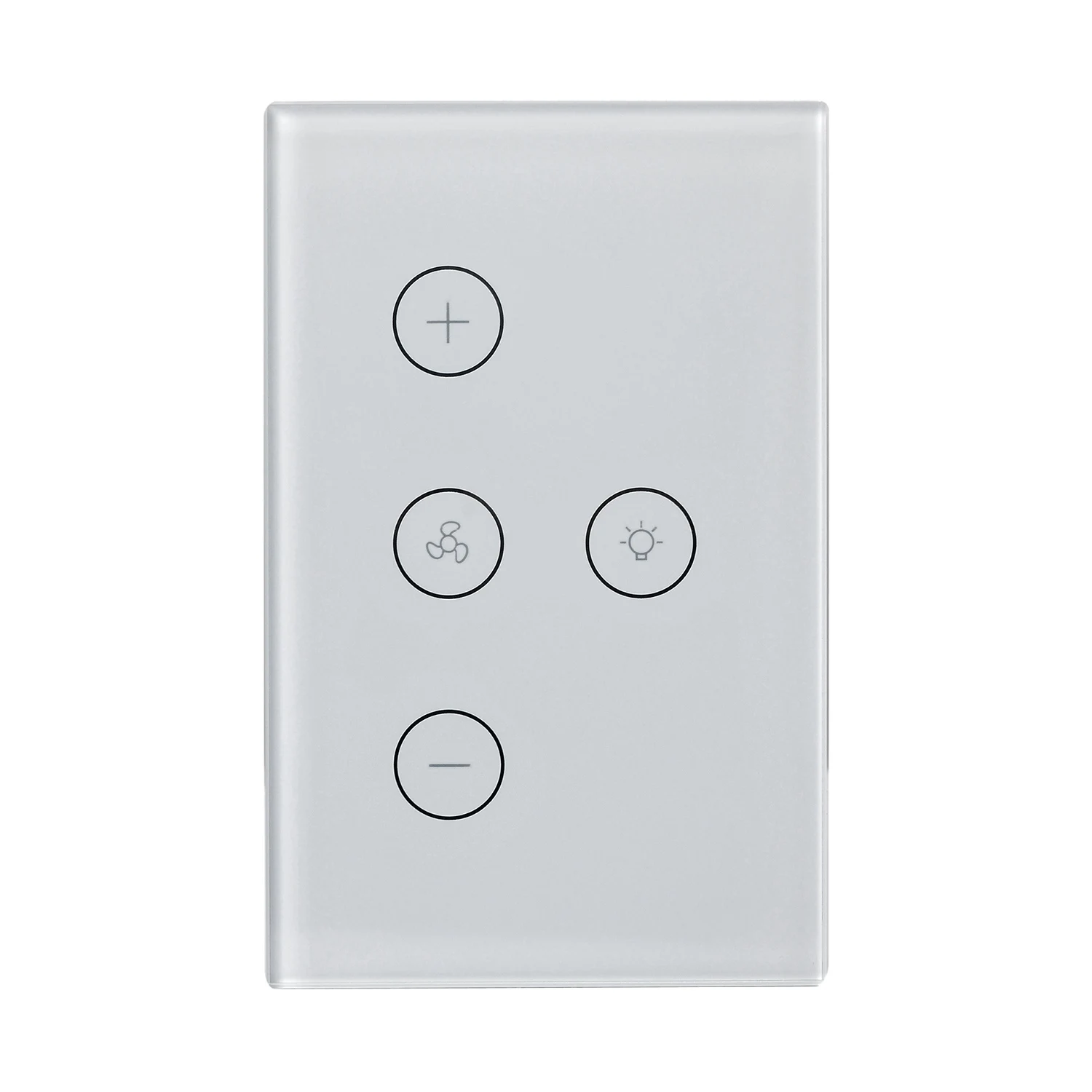 Smart WiFi Switch for Fan Light Compatible with Alexa Home Smart Life App Control
Smart WiFi Switch for Fan Light Compatible with Alexa Home Smart Life App Control