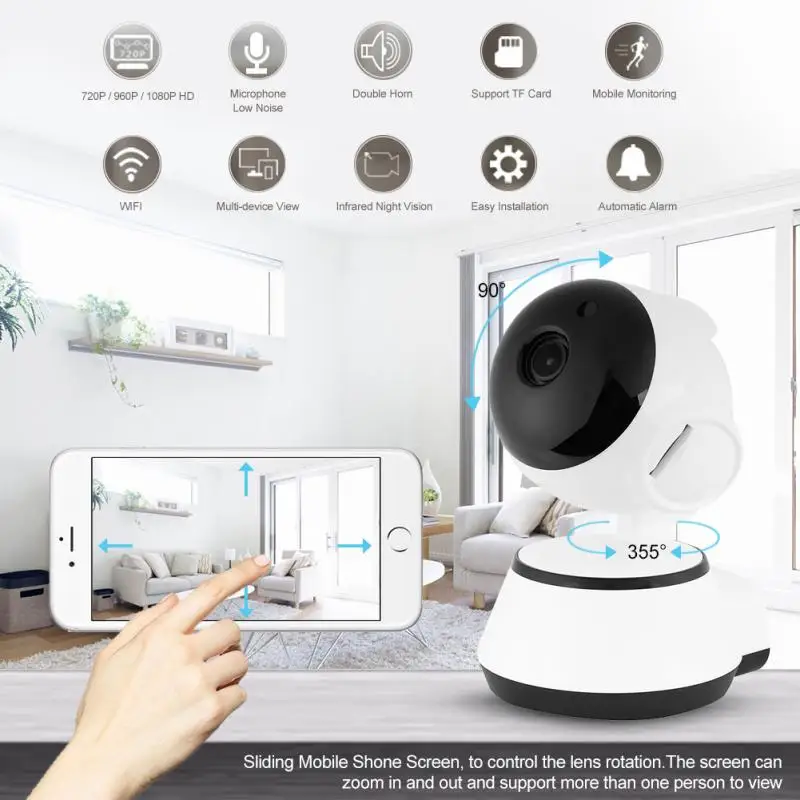Audio Video Monitor WIFI Wireless Monitor Camera Night Baby Home Viewer Smart net camera red light night Monitoring
Audio Video Monitor WIFI Wireless Monitor Camera Night Baby Home Viewer Smart net camera red light night Monitoring