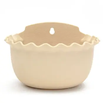 AFBC Wave Edge Wall Hanging Storage Planter Flower Pot Basket Yard Garden Home Decor, Beige
AFBC Wave Edge Wall Hanging Storage Planter Flower Pot Basket Yard Garden Home Decor, Beige