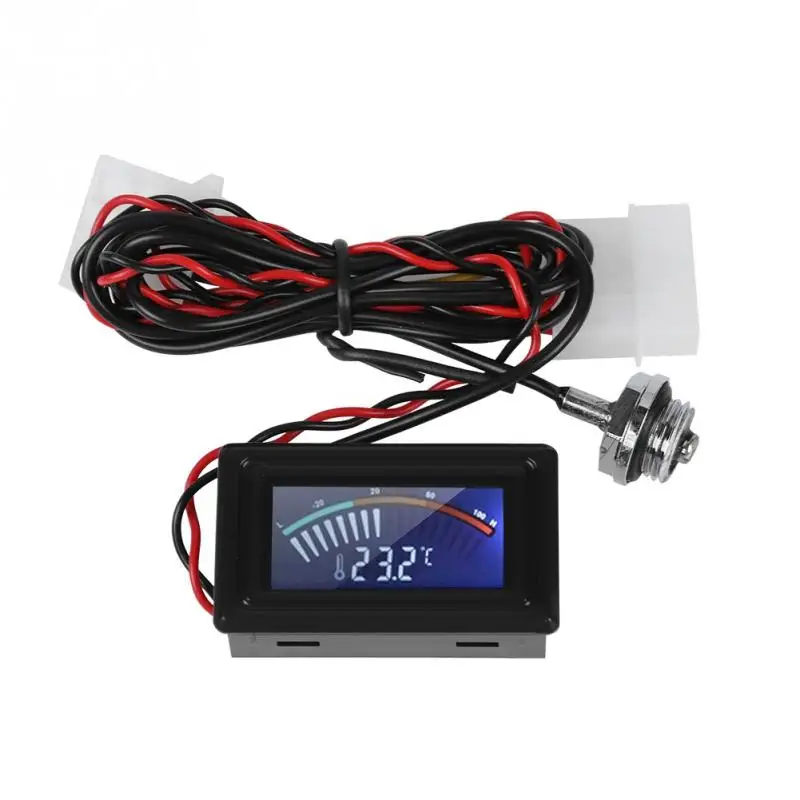High Quality PC Water Cooling System Pointer Display Thermometer Temperature Meter for All G1/4 Thread Water Cooling Equipment
High Quality PC Water Cooling System Pointer Display Thermometer Temperature Meter for All G1/4 Thread Water Cooling Equipment