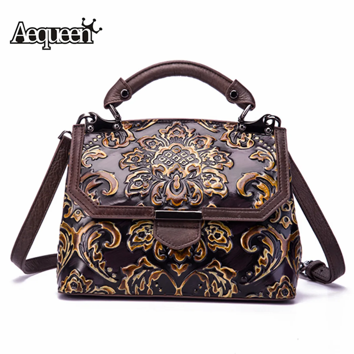 2019 Women Genuine Leather Bags Embossed Luxury Handbag Vintage First Layer Cowhide Top Handle Bag Messenger Shoulder Tote Purse
2019 Women Genuine Leather Bags Embossed Luxury Handbag Vintage First Layer Cowhide Top Handle Bag Messenger Shoulder Tote Purse
