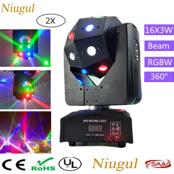 2pcs/lot 16X3W LED Beam Moving Head Light/USA Luminums RGBW Linear Beam LED Moving Heads DJ Lights For Stage Party Disco Shows
2pcs/lot 16X3W LED Beam Moving Head Light/USA Luminums RGBW Linear Beam LED Moving Heads DJ Lights For Stage Party Disco Shows