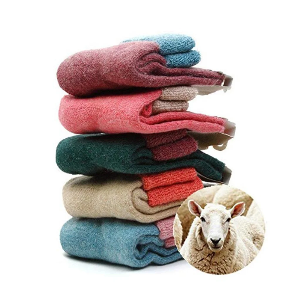 2018 Winter New Thick Rabbit Merino Wool Socks Women'S Winter Tube Terry Socks Patchwork Super Thick Snow Socks Woolen
2018 Winter New Thick Rabbit Merino Wool Socks Women'S Winter Tube Terry Socks Patchwork Super Thick Snow Socks Woolen