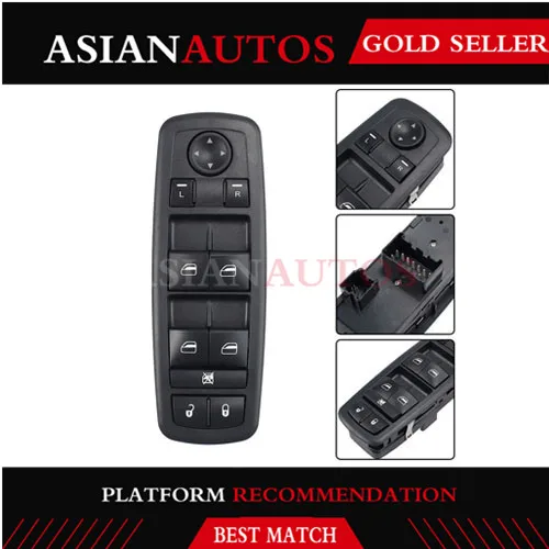 Master Power Window Switch For Dodge Journey Liberty Nitro Jeep 68039999AC 68039999AA 68039999AB
Master Power Window Switch For Dodge Journey Liberty Nitro Jeep 68039999AC 68039999AA 68039999AB