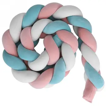 200cm Newborn Baby Bed Plush Bumper Infant Room Decor Crib Bedding Protector Soft Braid Cushion Safety Protector for Kid Bedding
200cm Newborn Baby Bed Plush Bumper Infant Room Decor Crib Bedding Protector Soft Braid Cushion Safety Protector for Kid Bedding