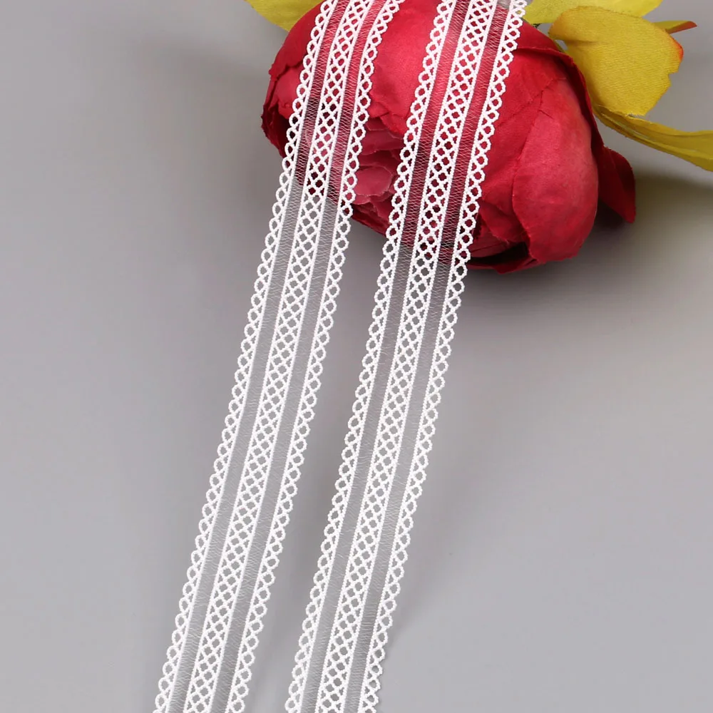 Embroidered White elastic ribbon Beautiful band 5 yards/lot 20mm width for diy tie hair Lace fabric Trim elastic decoration
Embroidered White elastic ribbon Beautiful band 5 yards/lot 20mm width for diy tie hair Lace fabric Trim elastic decoration