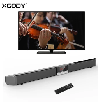XGODY SR100 Plus Bluetooth Soundbar 40W Home Theater TV Sound Bar Wireless Speaker Aux-In Coaxial Optical Subwoofer Speakers
XGODY SR100 Plus Bluetooth Soundbar 40W Home Theater TV Sound Bar Wireless Speaker Aux-In Coaxial Optical Subwoofer Speakers