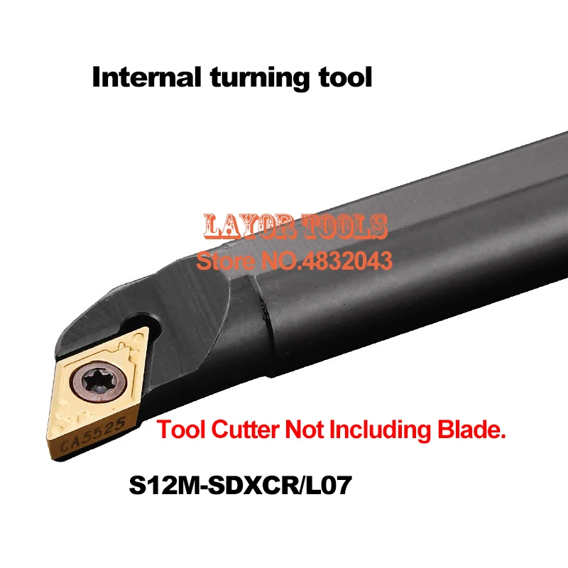 S12M-SDXCR07 Boring bar tool holder,indexable Internal Turning tools,Screw Locked on clamping CNC Lathe Turning bar For DCGT0702
S12M-SDXCR07 Boring bar tool holder,indexable Internal Turning tools,Screw Locked on clamping CNC Lathe Turning bar For DCGT0702