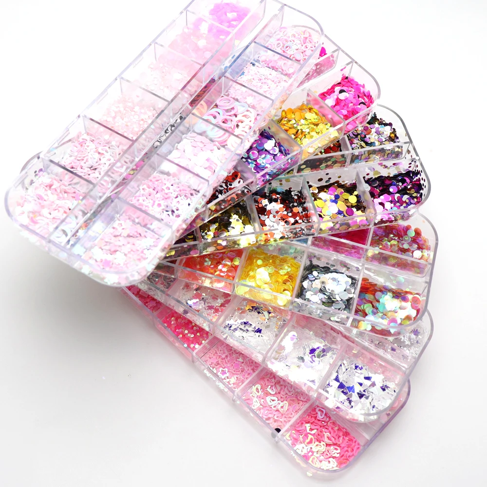 1 Box Mixed Color 3D Ultrathin Sequins Rhinestones On Face Flakes Sparkly DIY Tips Dazzling Paillette For Nail Art Decorations
1 Box Mixed Color 3D Ultrathin Sequins Rhinestones On Face Flakes Sparkly DIY Tips Dazzling Paillette For Nail Art Decorations