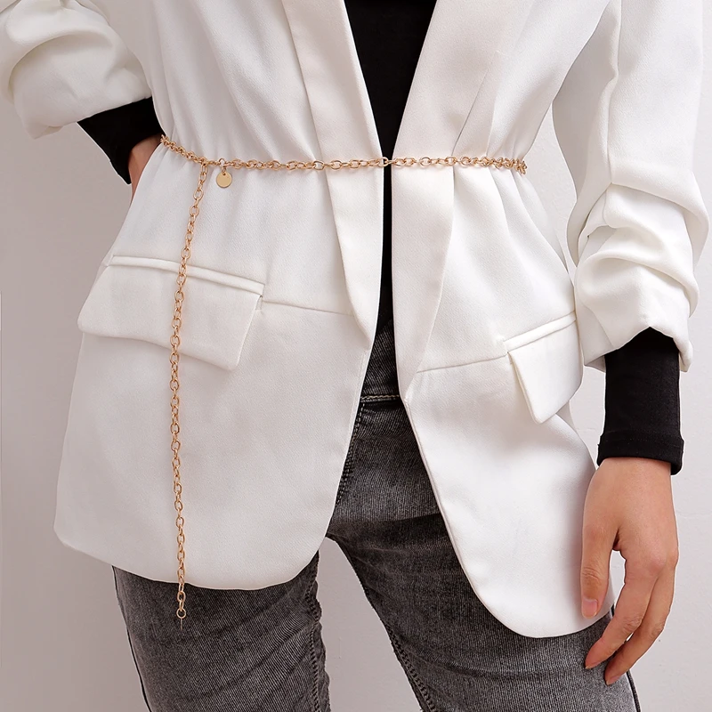 New 2019 Women Retro Metal Waist Chain Belt Dress Waistband Body Chain Belts Fashion
New 2019 Women Retro Metal Waist Chain Belt Dress Waistband Body Chain Belts Fashion