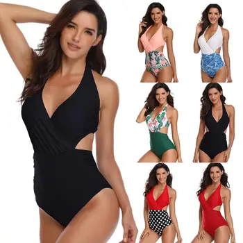 Himanjie Bikini Women's Swimsuits High Waist Swimwear Bikini Sets Leaves Printing Bathing Suit Beach Wear Set
Himanjie Bikini Women's Swimsuits High Waist Swimwear Bikini Sets Leaves Printing Bathing Suit Beach Wear Set