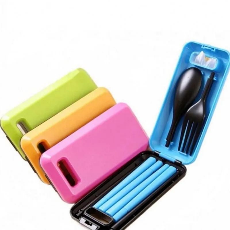 Creative Portable Folding Chopsticks Spoon Fork Cutlery Three-piece Travel Tableware Set Storage Boxes Container Organizer
Creative Portable Folding Chopsticks Spoon Fork Cutlery Three-piece Travel Tableware Set Storage Boxes Container Organizer