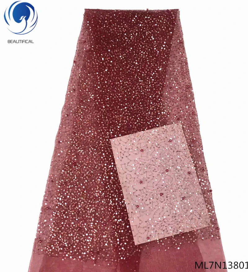BEAUTIFICAL luxury sequin lace fabric 2019 lace fabric for dresses with sequins beads african lace fabric high quality ML7N138
BEAUTIFICAL luxury sequin lace fabric 2019 lace fabric for dresses with sequins beads african lace fabric high quality ML7N138