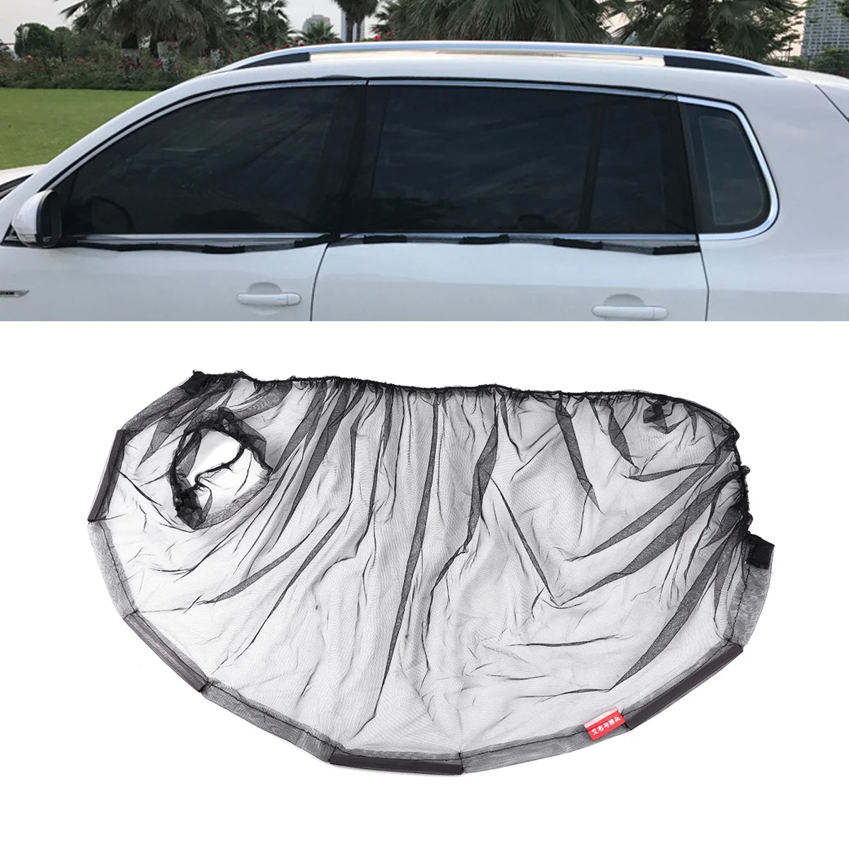 1pc Car Window Shade Screen Mesh Ventilating Suction Cup Curtain Mosquito Net Havelock Yarn Window
1pc Car Window Shade Screen Mesh Ventilating Suction Cup Curtain Mosquito Net Havelock Yarn Window