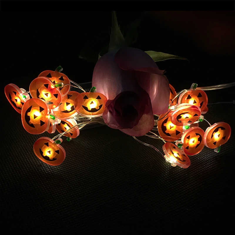 78.74 in. Pumpkin fairy lights string - (20) LEDs hallowen light party LED chain holiday garland decor festival light
78.74 in. Pumpkin fairy lights string - (20) LEDs hallowen light party LED chain holiday garland decor festival light