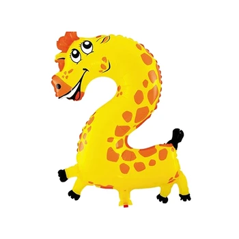 Cute kids Pet Numbers Foil Balloon Animal Air walker Helium Fun Birthday Parties Decor, Giraffe 2
Cute kids Pet Numbers Foil Balloon Animal Air walker Helium Fun Birthday Parties Decor, Giraffe 2