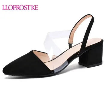 Lloprost ke Female Sweet Colors Pointed Toes Sandals Girls Flock Slip On Sandal Woman Thick Heels Shoes Women Shallow Shoe H343
Lloprost ke Female Sweet Colors Pointed Toes Sandals Girls Flock Slip On Sandal Woman Thick Heels Shoes Women Shallow Shoe H343