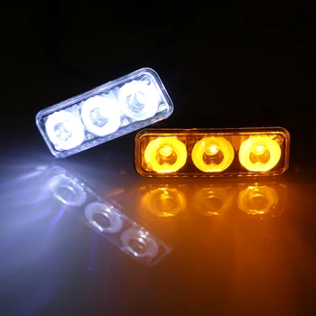Professional For Truck SUV RV DC12V 9W 3 LED Daytime Daylight Runnning Driving Light Car Lamp 2 Pack IP68 Waterproof
Professional For Truck SUV RV DC12V 9W 3 LED Daytime Daylight Runnning Driving Light Car Lamp 2 Pack IP68 Waterproof