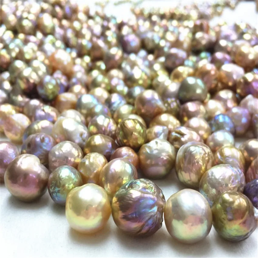 11-14mm multi-color Baroque natural freshwater pearl classic irregular AAA elegant accessories diy party Candy color delicate
11-14mm multi-color Baroque natural freshwater pearl classic irregular AAA elegant accessories diy party Candy color delicate