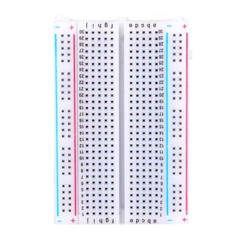 400 Tie Points Solderless PCB Breadboard Mini Universal Test Protoboard DIY Bread Board Bus Test Circuit Board Test Tool
400 Tie Points Solderless PCB Breadboard Mini Universal Test Protoboard DIY Bread Board Bus Test Circuit Board Test Tool