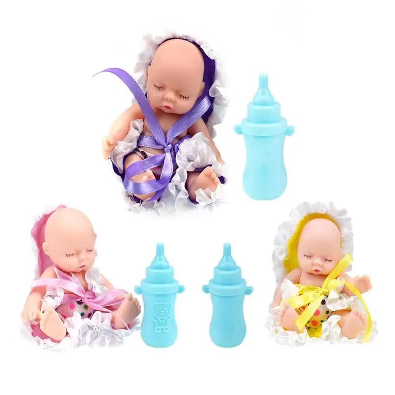 12CM Newborn Baby Cute Vinyl Simulation Pocket Sleeping Dolls Transparent Ball Toys for Children Christmas Decor Birthday Gift
12CM Newborn Baby Cute Vinyl Simulation Pocket Sleeping Dolls Transparent Ball Toys for Children Christmas Decor Birthday Gift