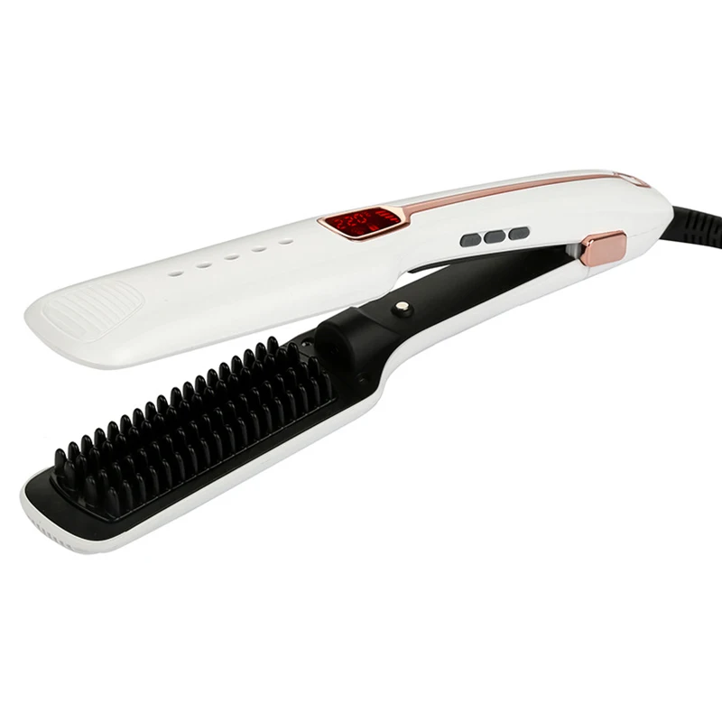 Multi functional Negative Ion Infrared Spray Steam Straight Hair Comb Two Purpose Straight Hair Wand Curling Iron multi-function
Multi functional Negative Ion Infrared Spray Steam Straight Hair Comb Two Purpose Straight Hair Wand Curling Iron multi-function