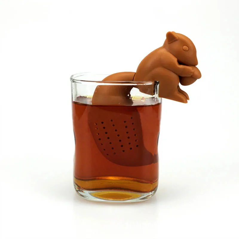 Cute Squirrel Silicone Tea Filter Reusable Tea Soaking Tea Set Accessories Spice Filter Cup Decoration Wu Fang
Cute Squirrel Silicone Tea Filter Reusable Tea Soaking Tea Set Accessories Spice Filter Cup Decoration Wu Fang