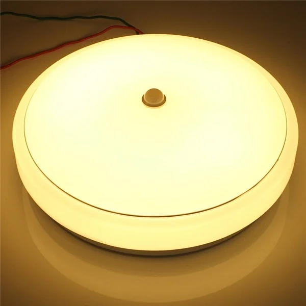 18W Smart PIR Motion Sensor LED Ceiling Light Ceiling Mount Lamp Light Fixture with Infrared AC110-265V White Automatic sensing
18W Smart PIR Motion Sensor LED Ceiling Light Ceiling Mount Lamp Light Fixture with Infrared AC110-265V White Automatic sensing