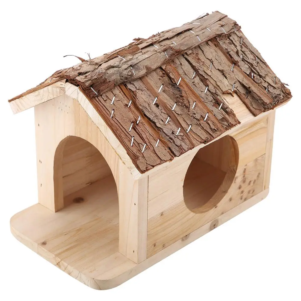 Small Natural Eco-friendly Pet Wooden House Cat Hamster Cute Small Pet House Home Decor
Small Natural Eco-friendly Pet Wooden House Cat Hamster Cute Small Pet House Home Decor