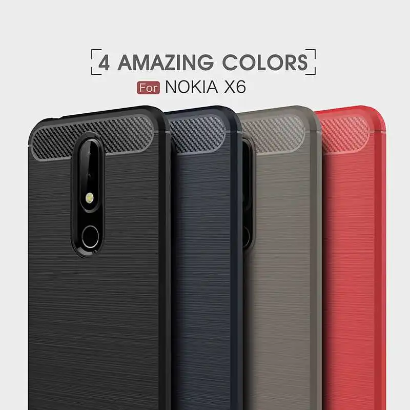 Mokoemi Fashion Shock Proof Soft Silicone 5.8"For Nokia 6.1 Plus Case For Nokia X6 cell Phone Case Cover
Mokoemi Fashion Shock Proof Soft Silicone 5.8"For Nokia 6.1 Plus Case For Nokia X6 cell Phone Case Cover