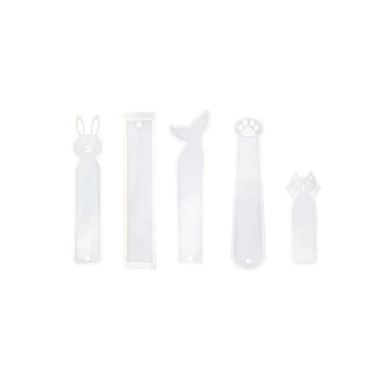 5 Pack Silicone Bookmark Mold DIY Bookmark Casting Mould Making Epoxy Resin Jewelry DIY Craft Silicone Transparent Mold Mermai
5 Pack Silicone Bookmark Mold DIY Bookmark Casting Mould Making Epoxy Resin Jewelry DIY Craft Silicone Transparent Mold Mermai