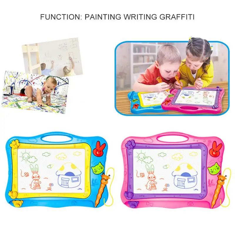 Colorful Magnetic Drawing Board Large Baby Painting Graffiti Writing Board Erasable Doodle Boards Themed Educational Toys
Colorful Magnetic Drawing Board Large Baby Painting Graffiti Writing Board Erasable Doodle Boards Themed Educational Toys