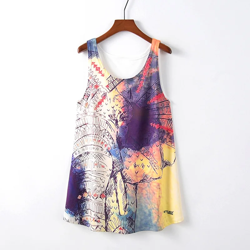 KaiTingu Fashion Women T Shirt Cartoon Elephant Print Harajuku Kawaii Cute Style Long Tank Top Drop Shipping For Spring Summer
KaiTingu Fashion Women T Shirt Cartoon Elephant Print Harajuku Kawaii Cute Style Long Tank Top Drop Shipping For Spring Summer