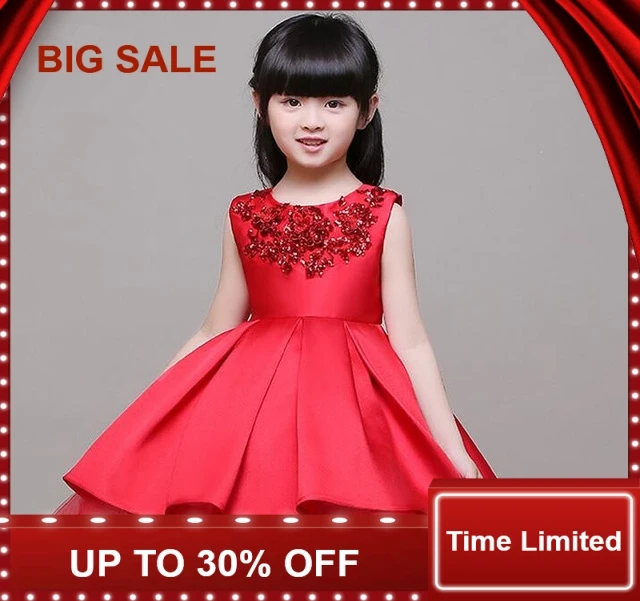 3-14T Red Satin Flower Girl Dress Sequin Princess Tutu Party Wedding Dresses for Girls Christmas Style Sweet Kids Dress
3-14T Red Satin Flower Girl Dress Sequin Princess Tutu Party Wedding Dresses for Girls Christmas Style Sweet Kids Dress