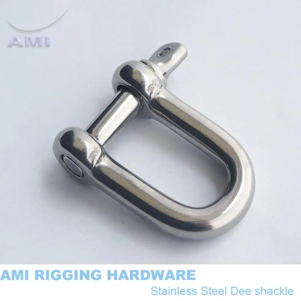 12mm D shackles with screw pin stainless steel 316 dee shackle marine grade A4 marine hardware boat hardware rigging hardware
12mm D shackles with screw pin stainless steel 316 dee shackle marine grade A4 marine hardware boat hardware rigging hardware