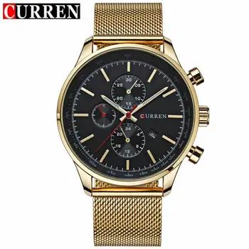 New CURREN Watches Luxury Brand Men Watch Full Steel Fashion Quartz-Watch Casual Male Sports Wristwatch Date Clock Relojes 8227
New CURREN Watches Luxury Brand Men Watch Full Steel Fashion Quartz-Watch Casual Male Sports Wristwatch Date Clock Relojes 8227