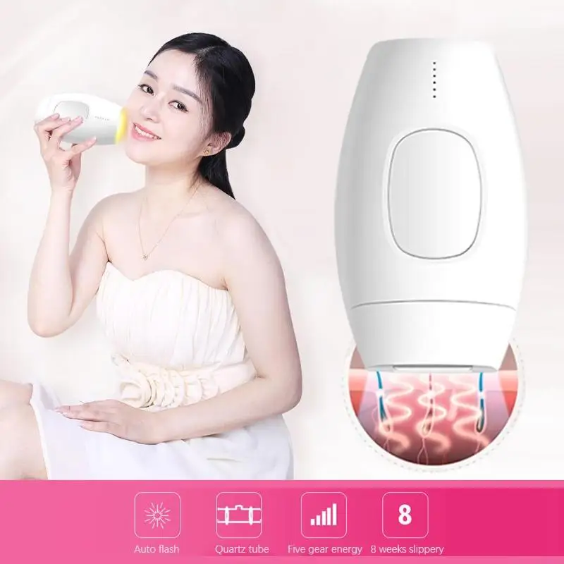 Professional 600000 Flash Laser Hair Removal Machine for Women Electric Hair Epilator 5 Modes Painless IPL Epilator 100-240V
Professional 600000 Flash Laser Hair Removal Machine for Women Electric Hair Epilator 5 Modes Painless IPL Epilator 100-240V