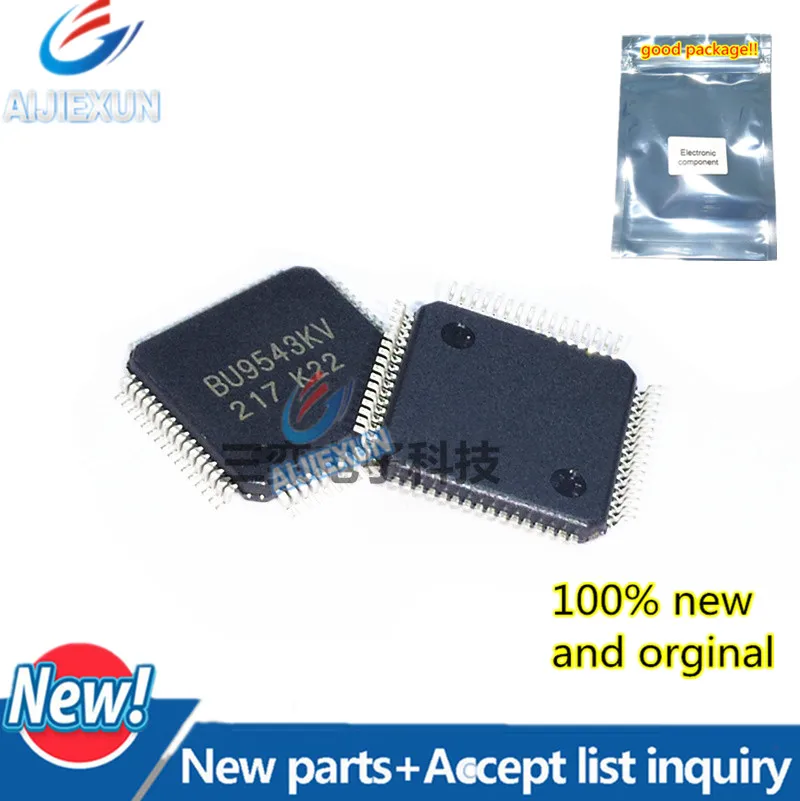 5pcs 100% new and orginal BU9543KV BU9543KV-E2 QFP64 Servo signal processor for compact disc player in stock | Обустройство дома