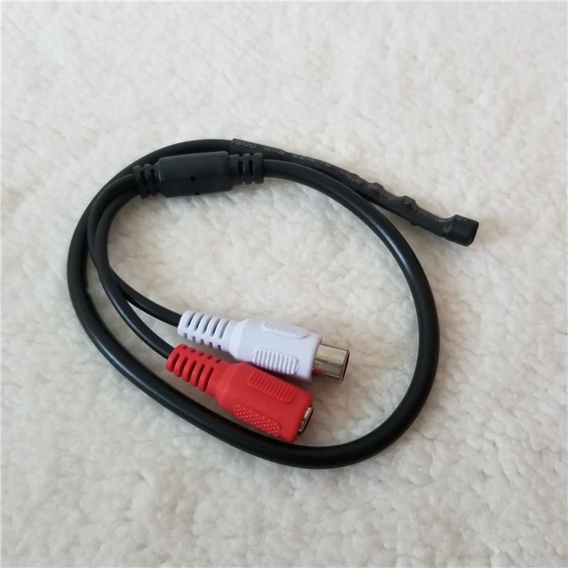 Utra-Mini Profecssional Noise Reduction Cable 3 Wire Connection for Pickup Security Monitor Microphone
Utra-Mini Profecssional Noise Reduction Cable 3 Wire Connection for Pickup Security Monitor Microphone