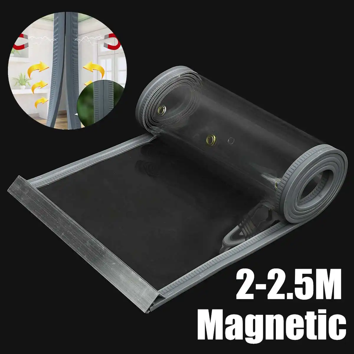 Winter Warm Clear Flexible PVC Door Window Curtain Strip Magnetic Closing Fly Insect Bug Screen Modern Home Kitchen Curtains
Winter Warm Clear Flexible PVC Door Window Curtain Strip Magnetic Closing Fly Insect Bug Screen Modern Home Kitchen Curtains