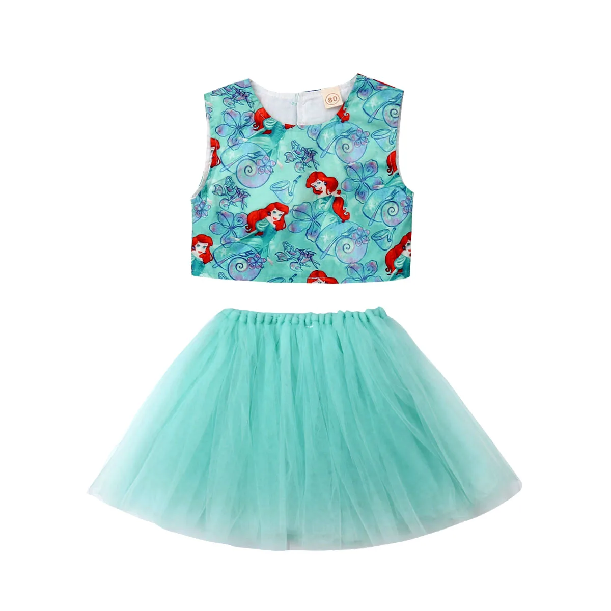 2019 New Toddler Kids Baby Girl Mermaid Vest Tops Tutu Tulle Skirt 2PCS Outfits Summer Dress Clothes Set
2019 New Toddler Kids Baby Girl Mermaid Vest Tops Tutu Tulle Skirt 2PCS Outfits Summer Dress Clothes Set